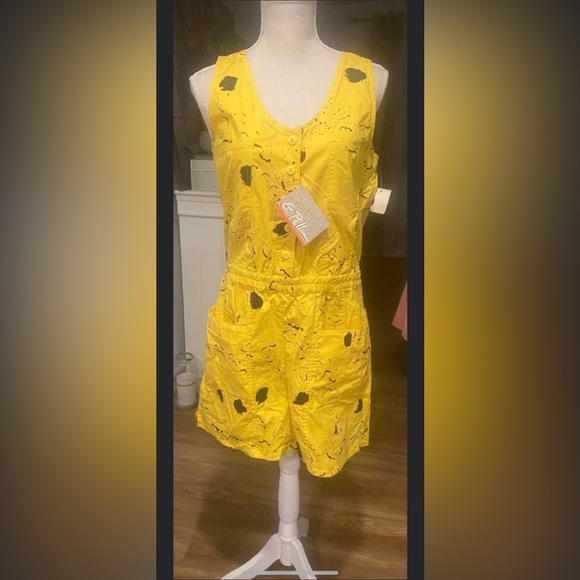 Vintage 80s Romper NWT - Picture 1 of 4